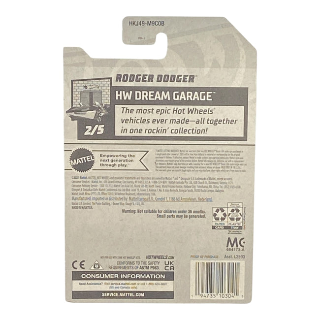 Hot Wheels Rodger Dodger - Dream Garage Series 2/5 Main Image