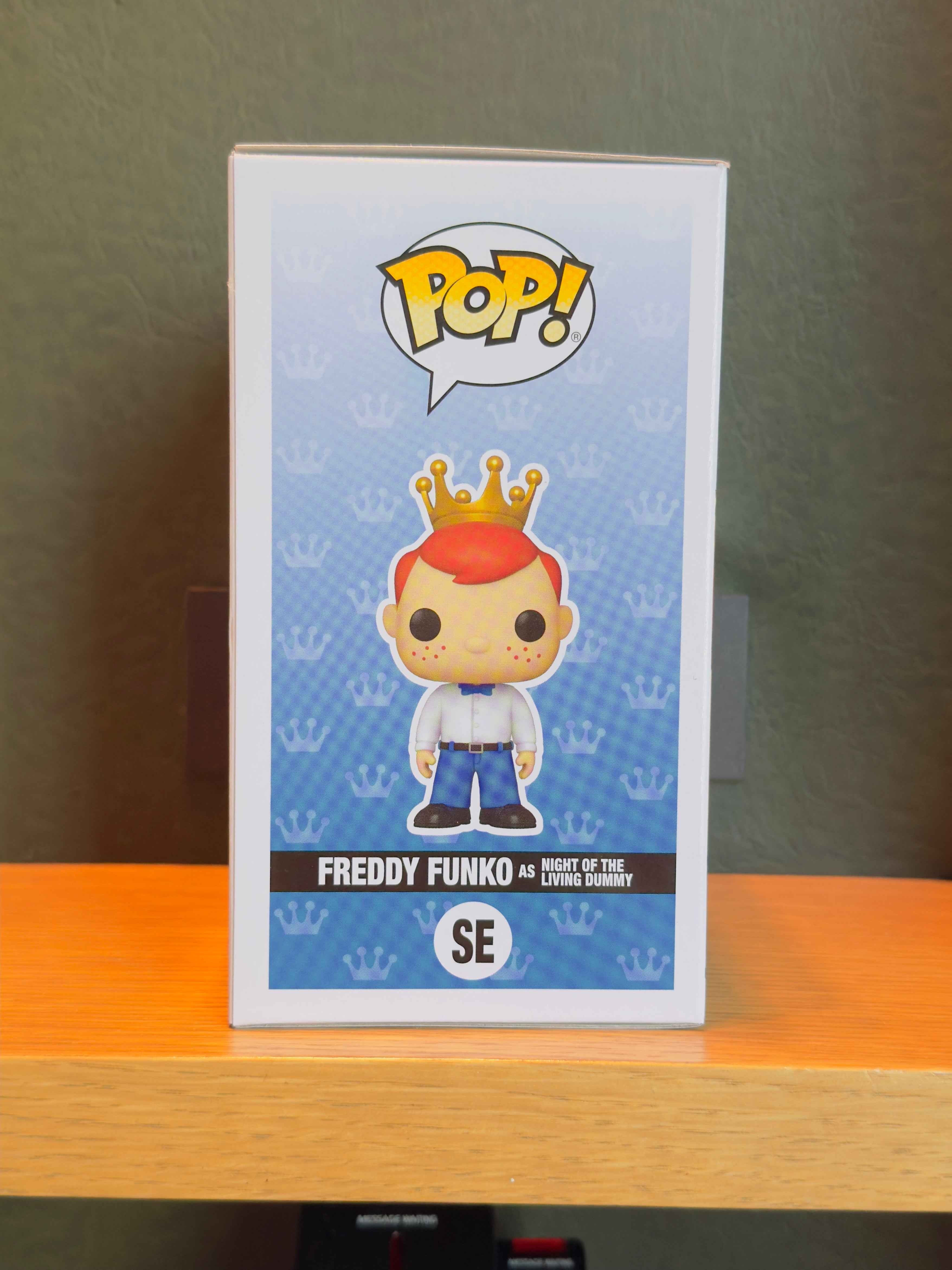Funko Fundays Experience 2025: Pop! Originals R.L. STINE Freddy Funko as Night of the Living Dummy (Glow in the Dark) LE500