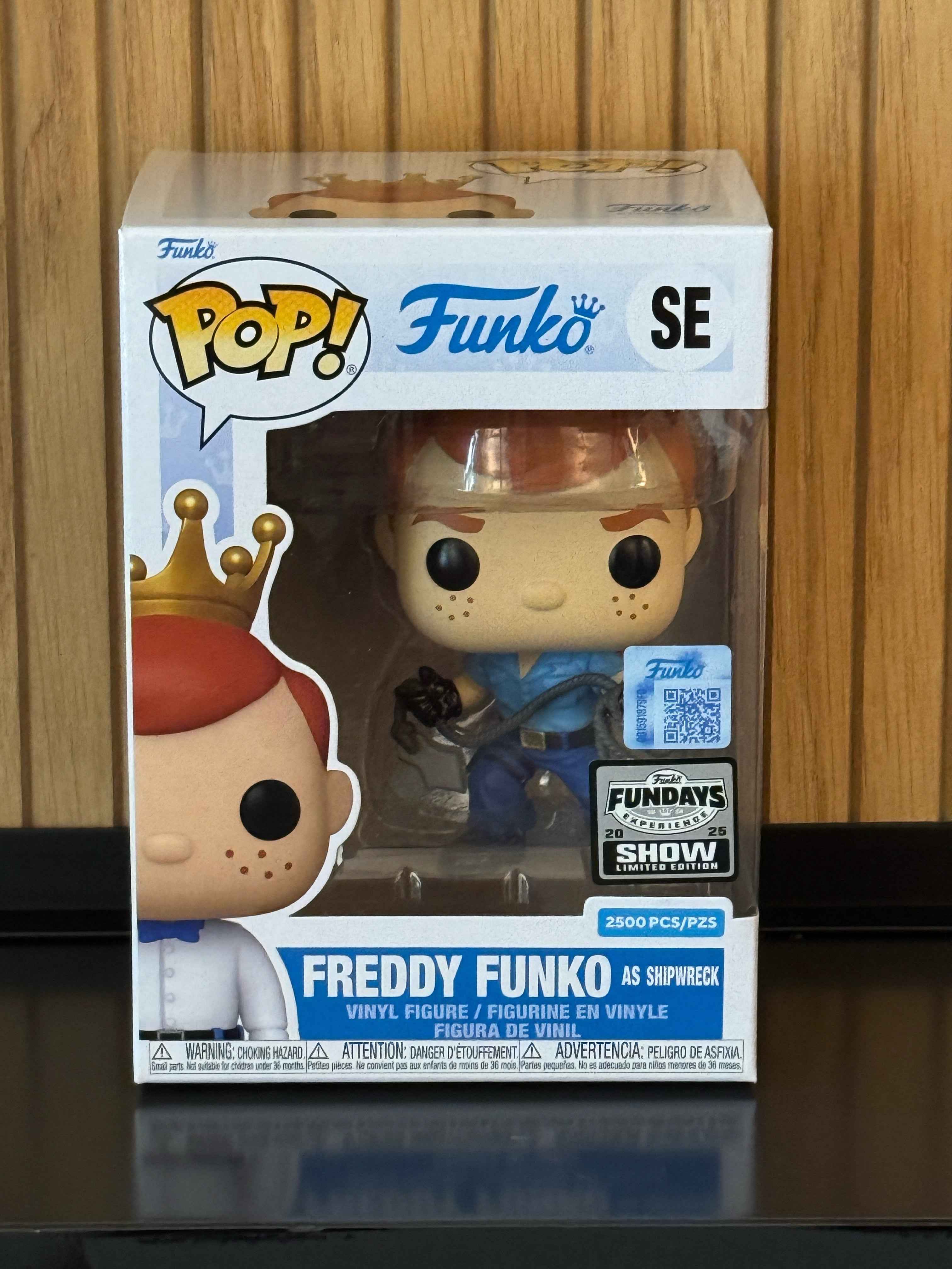 Funko Fundays Experience 2025: Pop! Originals G.I. JOE Freddy Funko as Shipwreck () LE2500