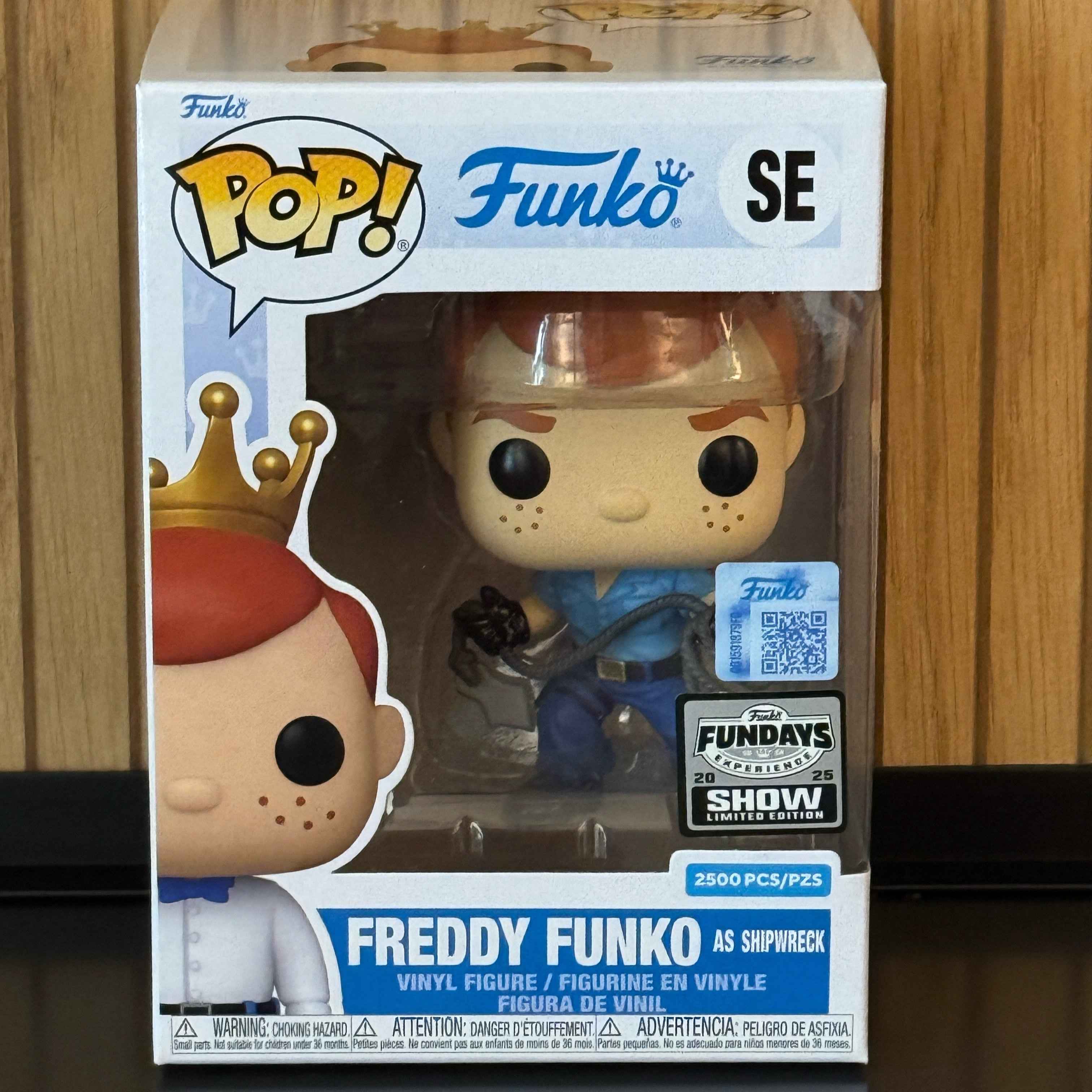 Funko Fundays Experience 2025: Pop! Originals G.I. JOE Freddy Funko as Shipwreck () LE2500 Main image
