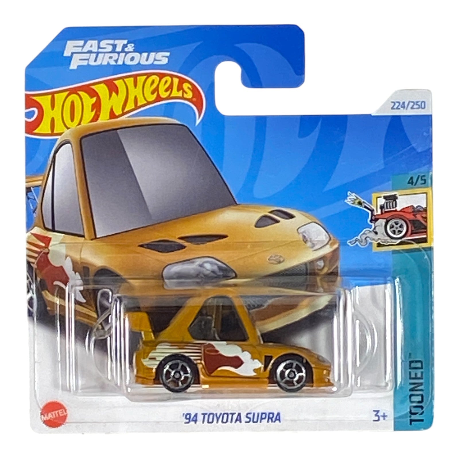 Hot Wheels '94 Toyota Supra - Tooned Series 4/5 - Short Card