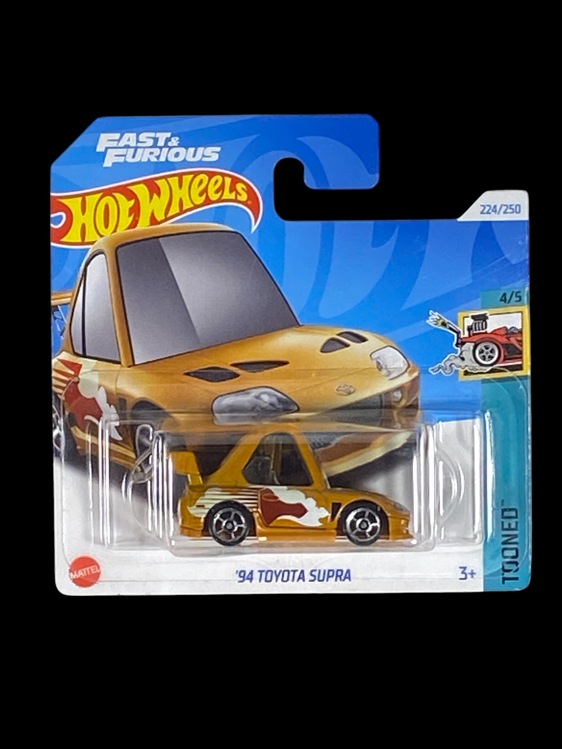 Hot Wheels '94 Toyota Supra - Tooned Series 4/5 - Short Card