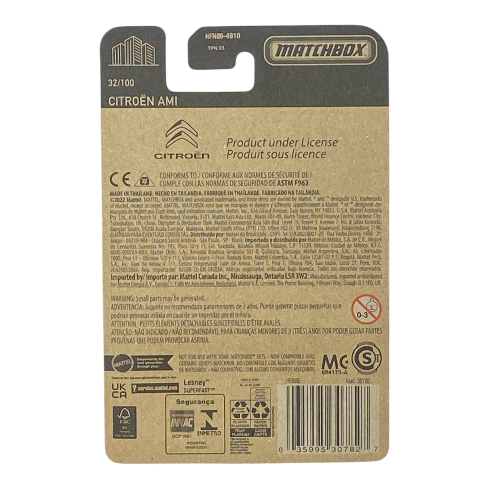 Matchbox Citroen AMI - Matchbox Series 32/100 -