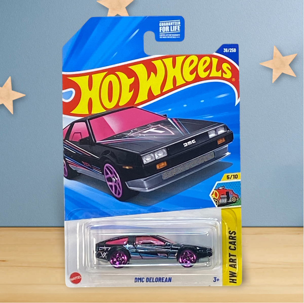 Hot Wheels DMC DeLorean - Art Cars Series 5/10