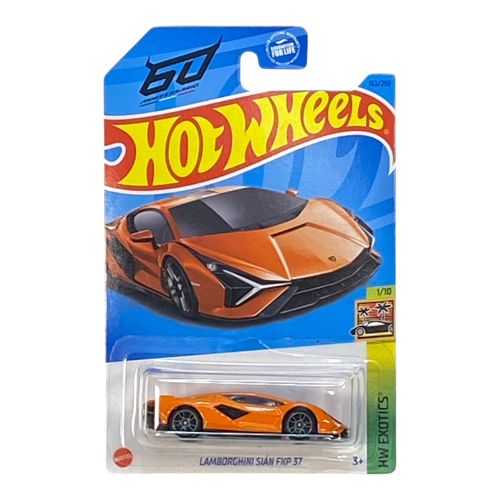 Hot Wheels Lamborghini Sian FKP 37 - Exotics Series 1/10