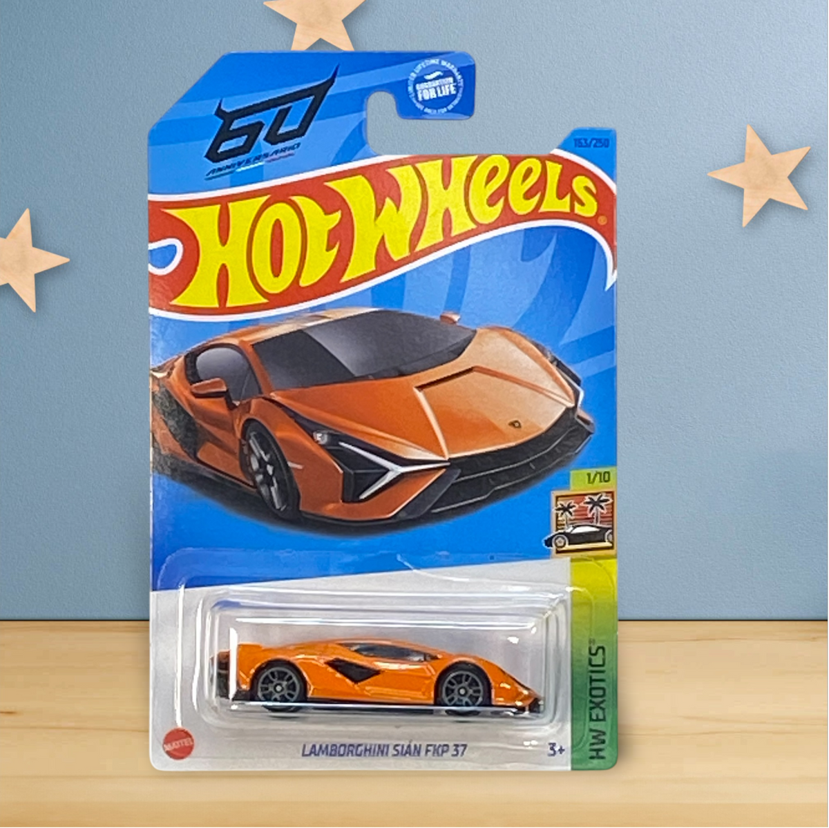 Hot Wheels Lamborghini Sian FKP 37 - Exotics Series 1/10