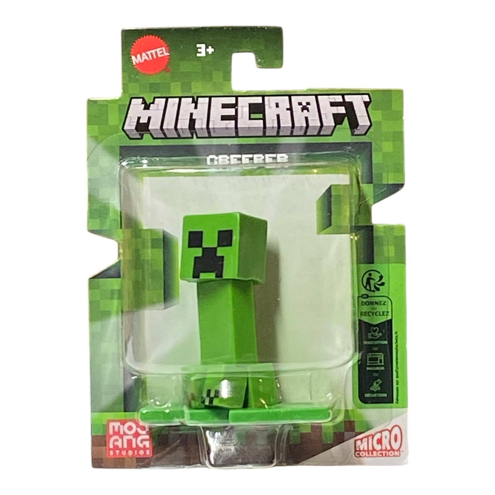 Minecraft Set of 5 Micro Figures - Ender Dragon, Steve, Pig, Enderman & Creeper