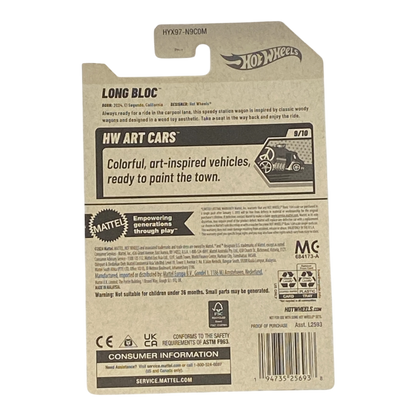 Hot Wheels Long Bloc - HW Art Cars Series 9/10