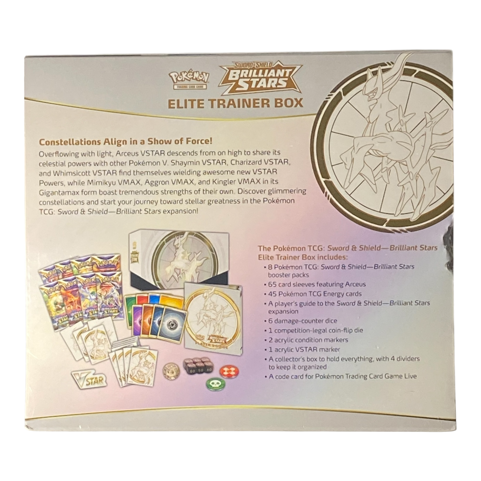 Pokemon Trading Cards: Brilliant Stars Elite Trainer Box