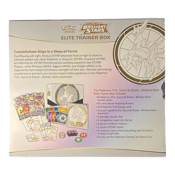 Pokemon Trading Cards | Brilliant Stars Elite Trainer Box