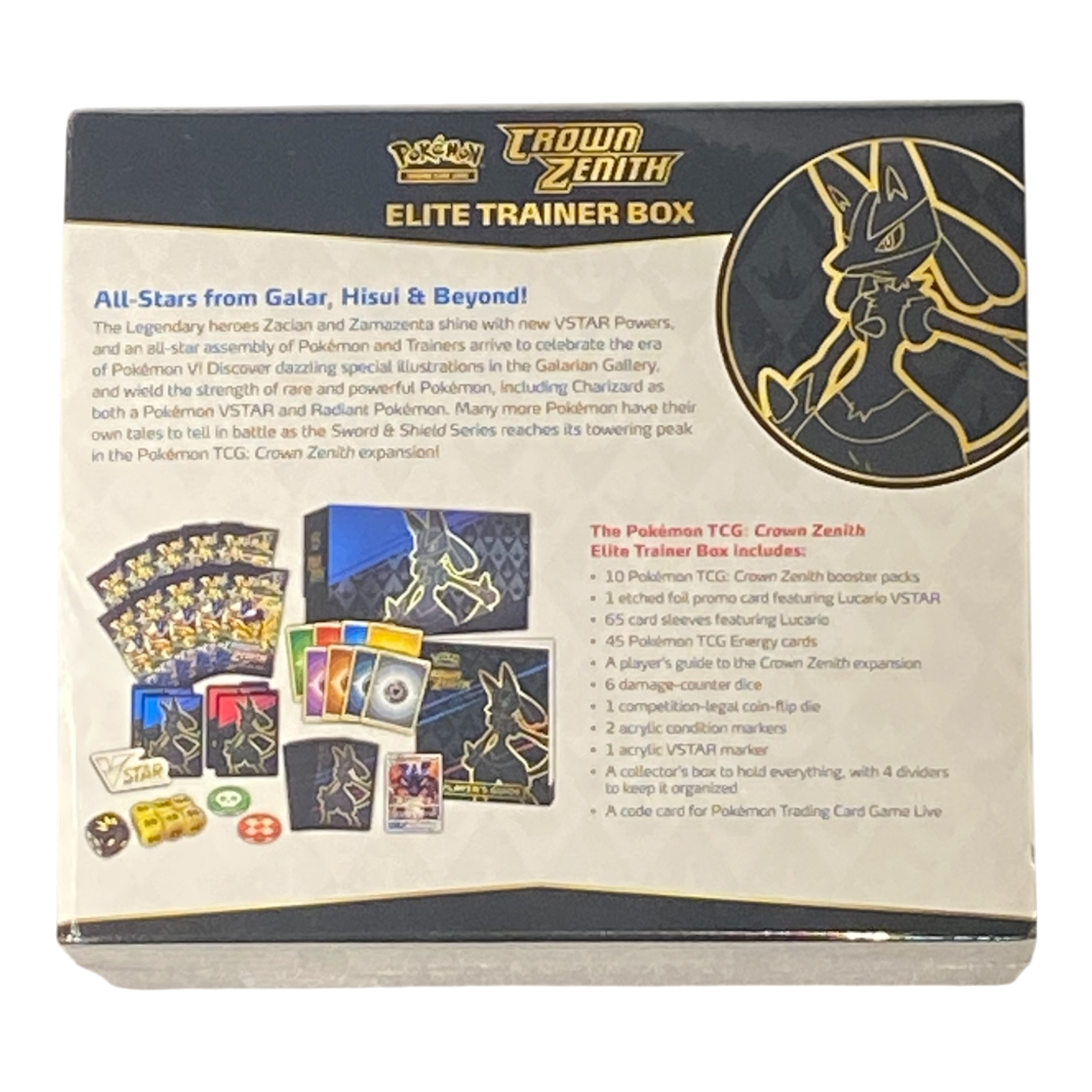 Pokémon Trading Cards: Crown Zenith Elite Trainer Box