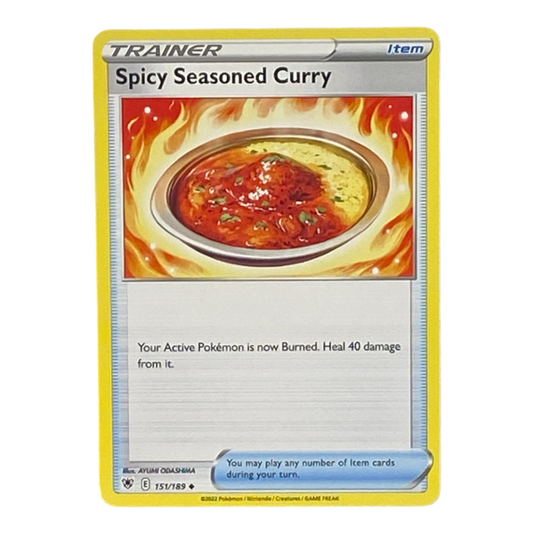 Spicy Seasoned Curry Pokémon TCG Astral Radiance 151/189 - NM/MT Uncommon Trainer Card