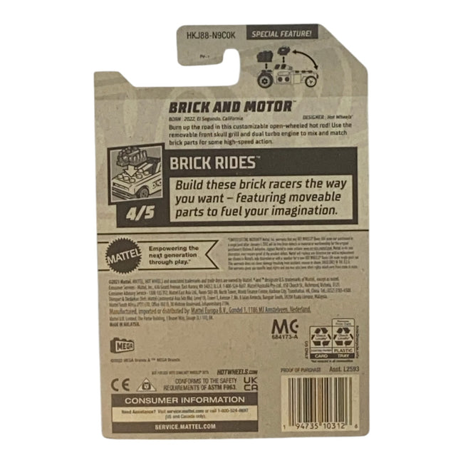 Hot Wheels Brick And Motor - Brick Rides Series 4/5 Main Image