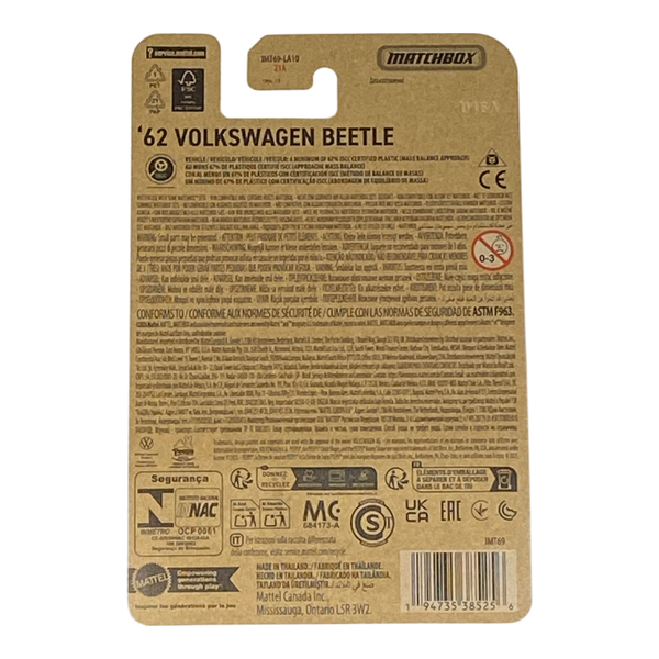 Matchbox '62 Volkswagen Beetle | Matchbox Candy Series