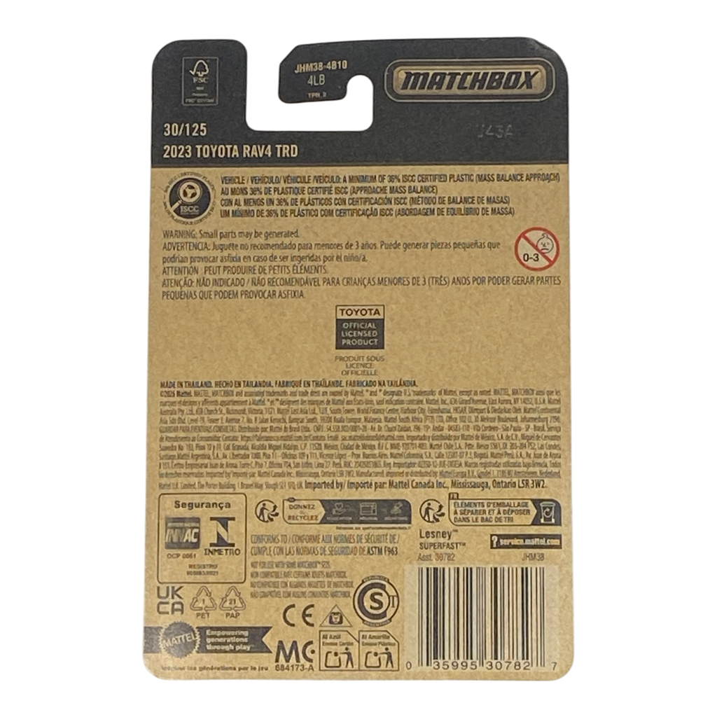 Matchbox 2023 Toyota RAV4 RTD - Matchbox Series 30/125