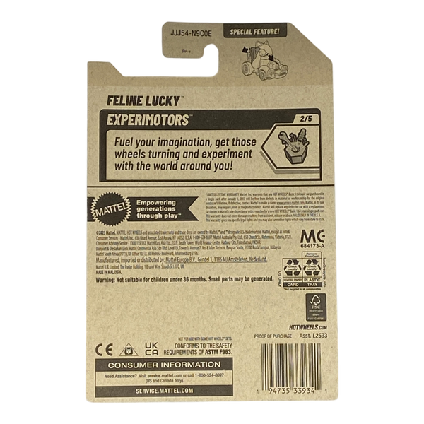 Hot Wheels Feline Lucky | Experimotors Series 2/5