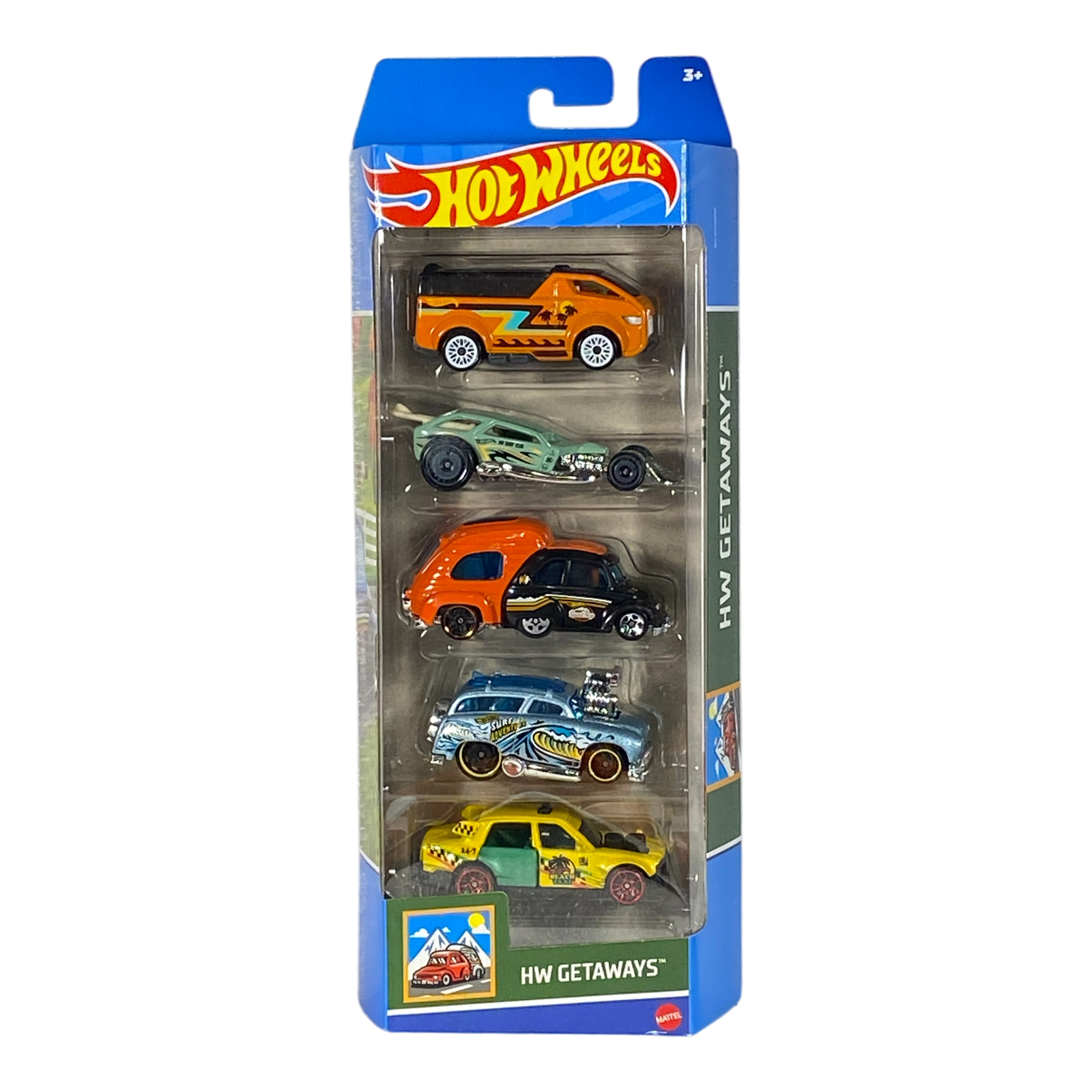 Hot Wheels 5 Pack Set | HW Getaways Main image