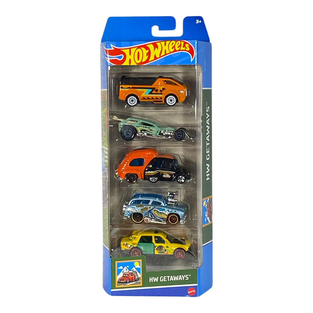 Hot Wheels 5 Pack Set | HW Getaways