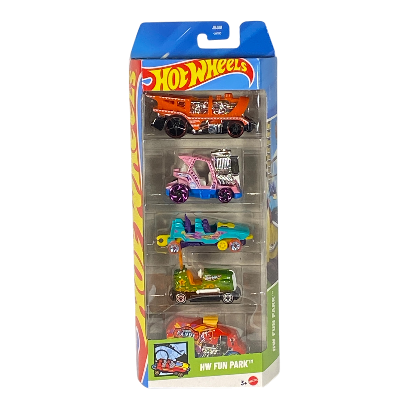 Hot Wheels HW Fun Park - 5 Pack Set Main image