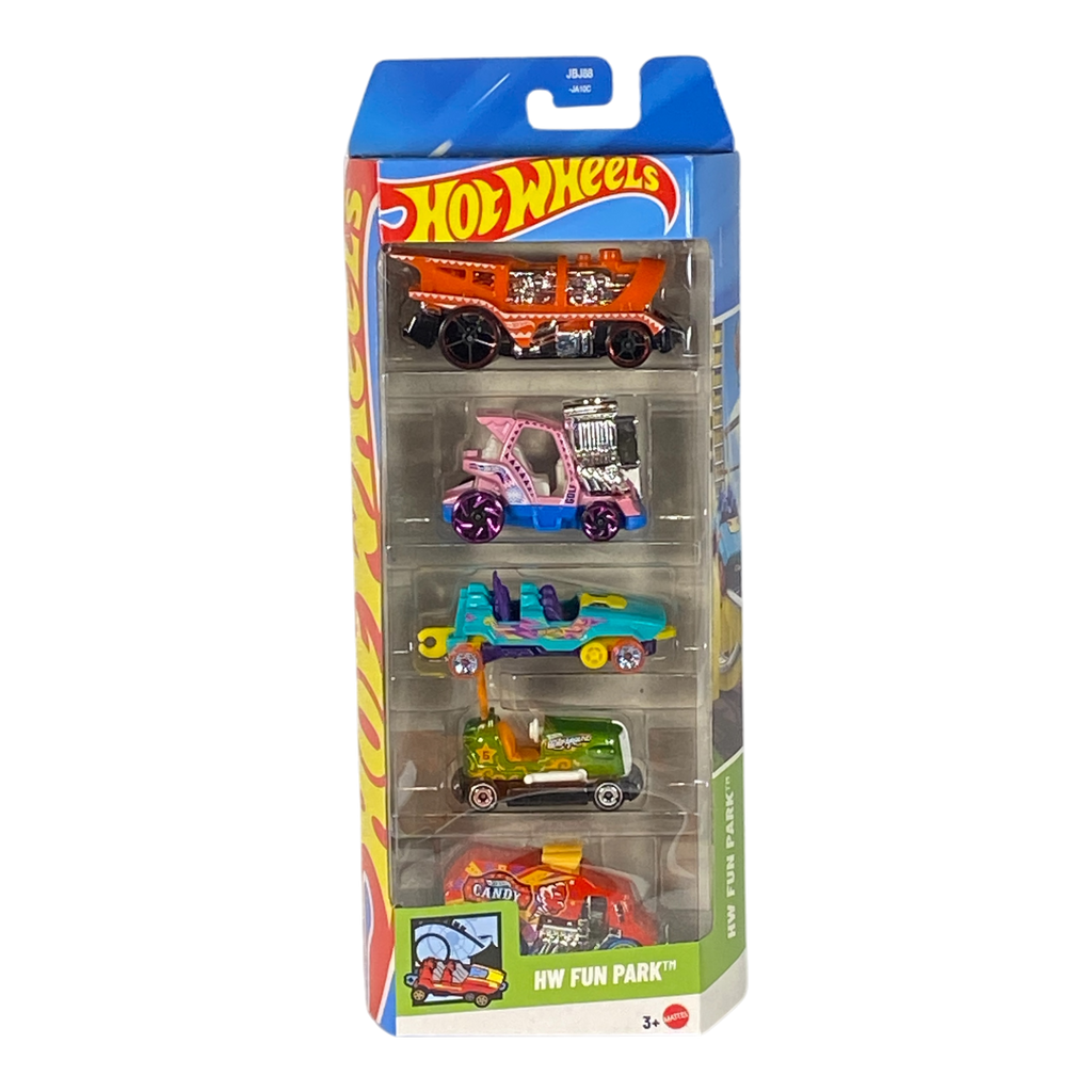 Hot Wheels HW Fun Park - 5 Pack Set