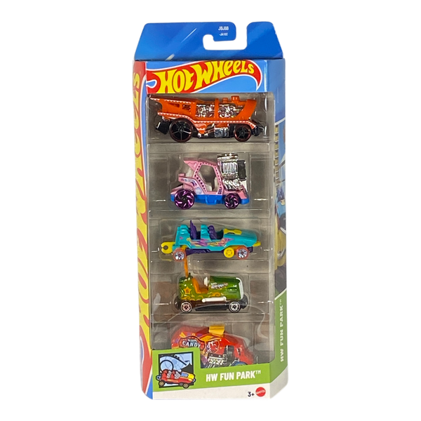 Hot Wheels Fun Park | 5 Pack Edition