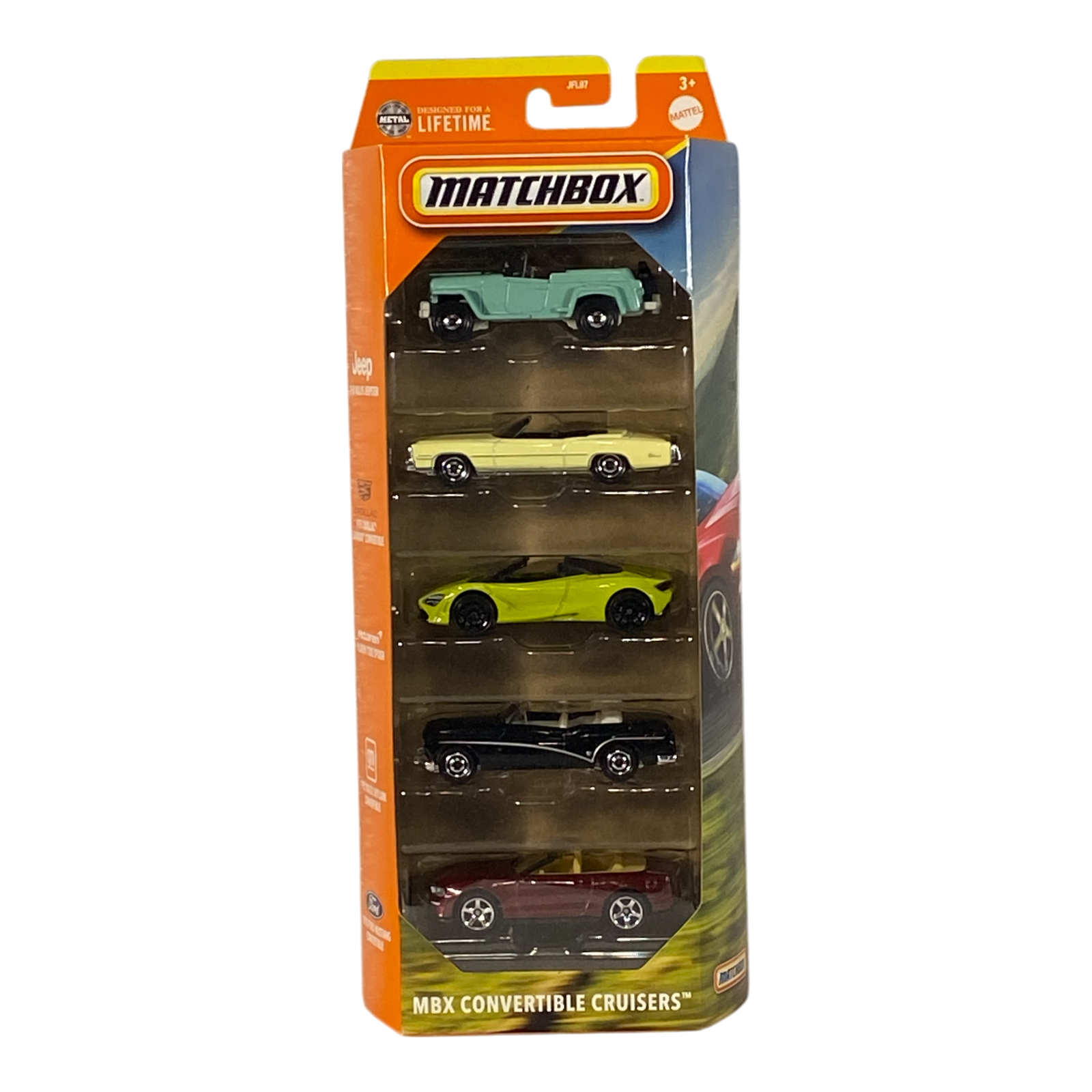 Matchbox MBX Convertible Cruisers 5 Pack Main image