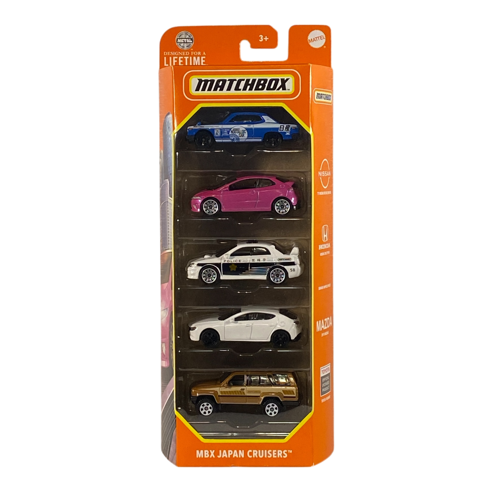 Matchbox MBX Japan Cruisers | 5 Pack Edition Main image
