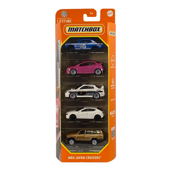 Matchbox MBX Japan Cruisers | 5 Pack Edition