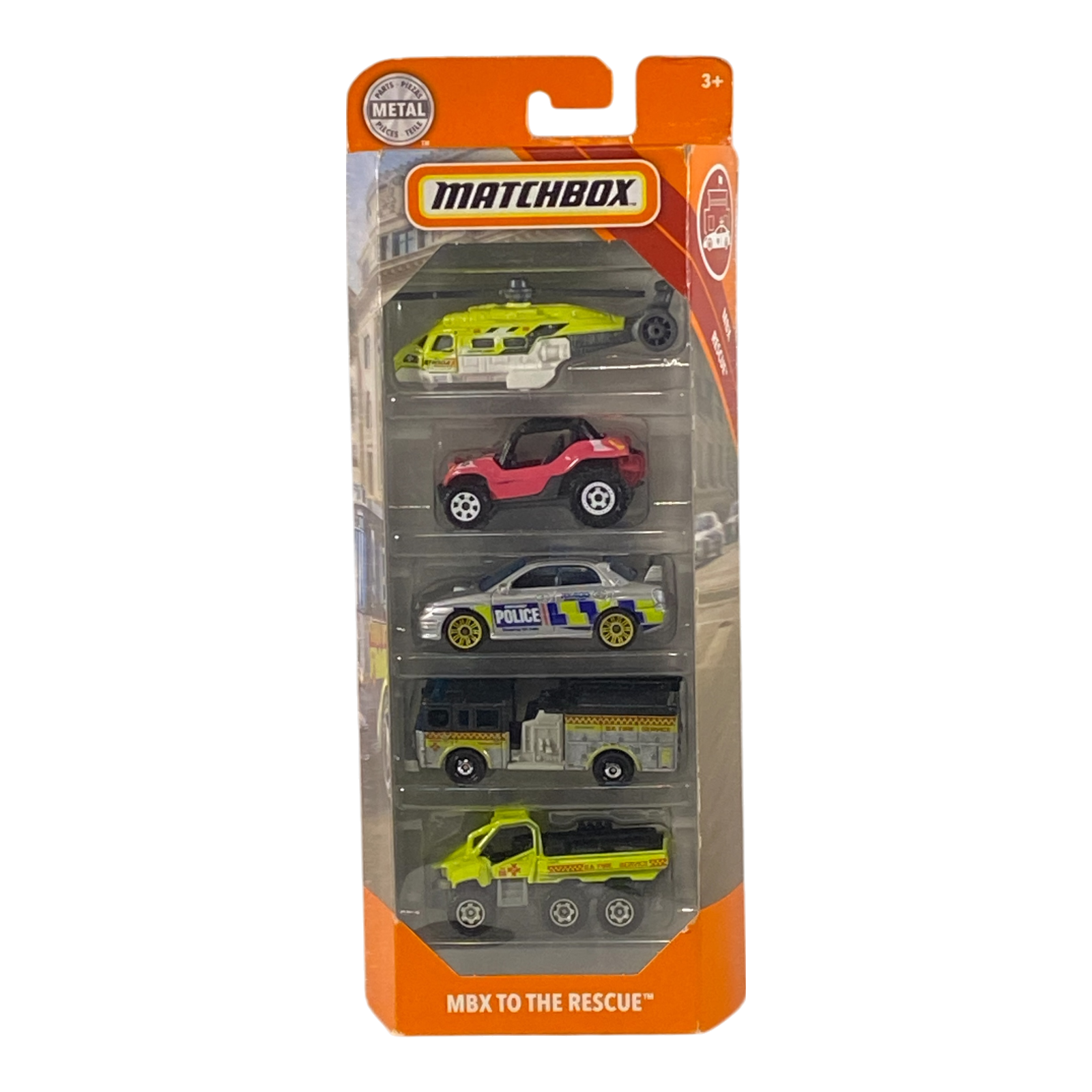 Matchbox MBX To The Rescue - Matchbox 5 Pack Main image