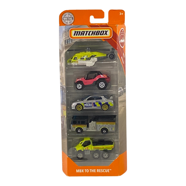 Matchbox MBX To The Rescue | 5 Pack Edition