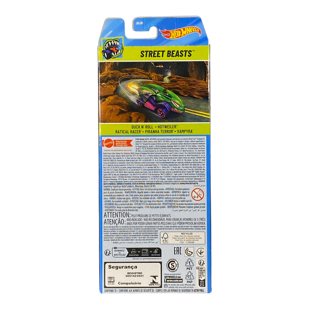 Hot Wheels Street Beasts 5-Pack