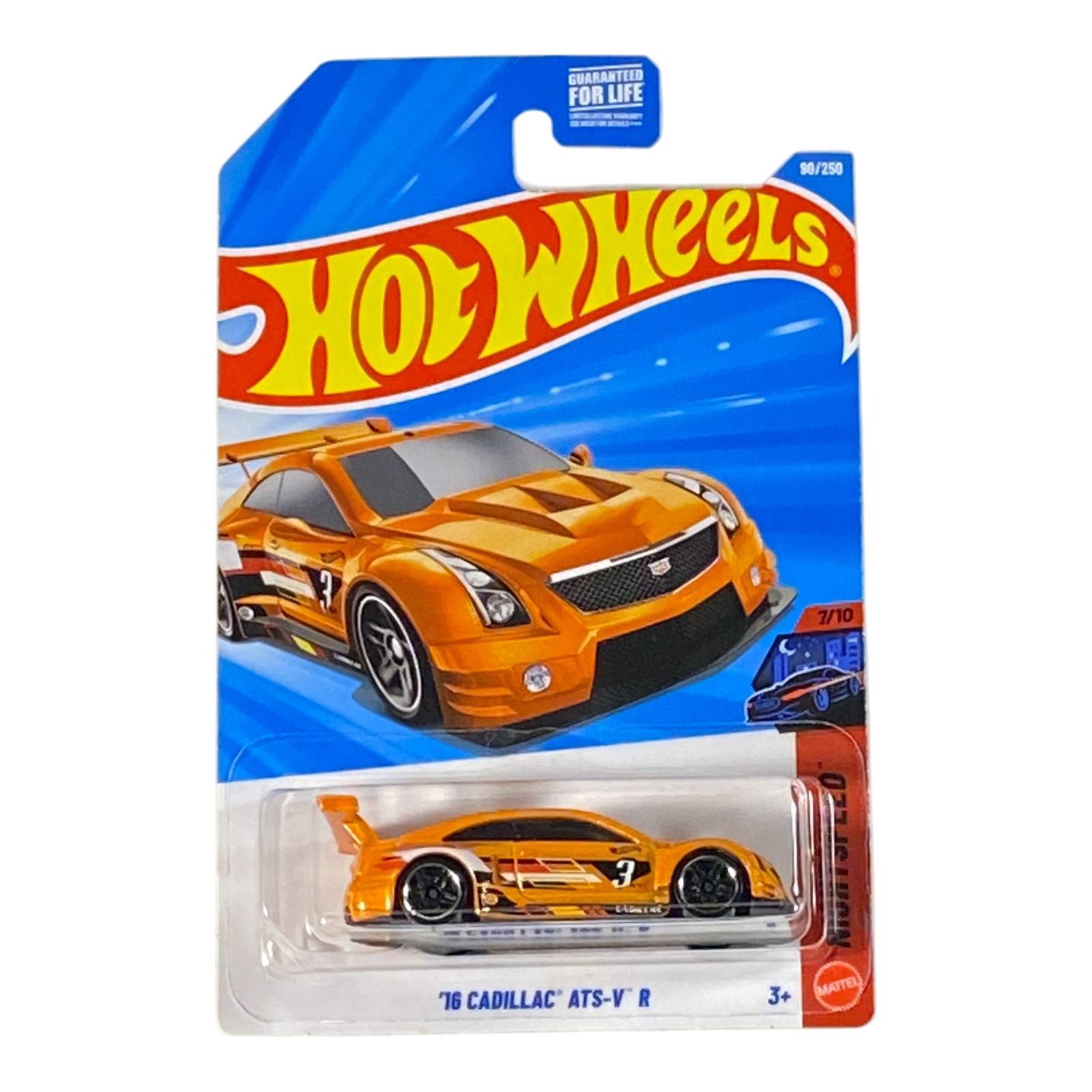 Hot Wheels '16 Cadillac ATS-V R - Nightspeed Series 7/10 Main image