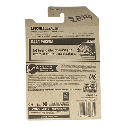 Hot Wheels EggShelleRacer - Drag Racers Series 4/10