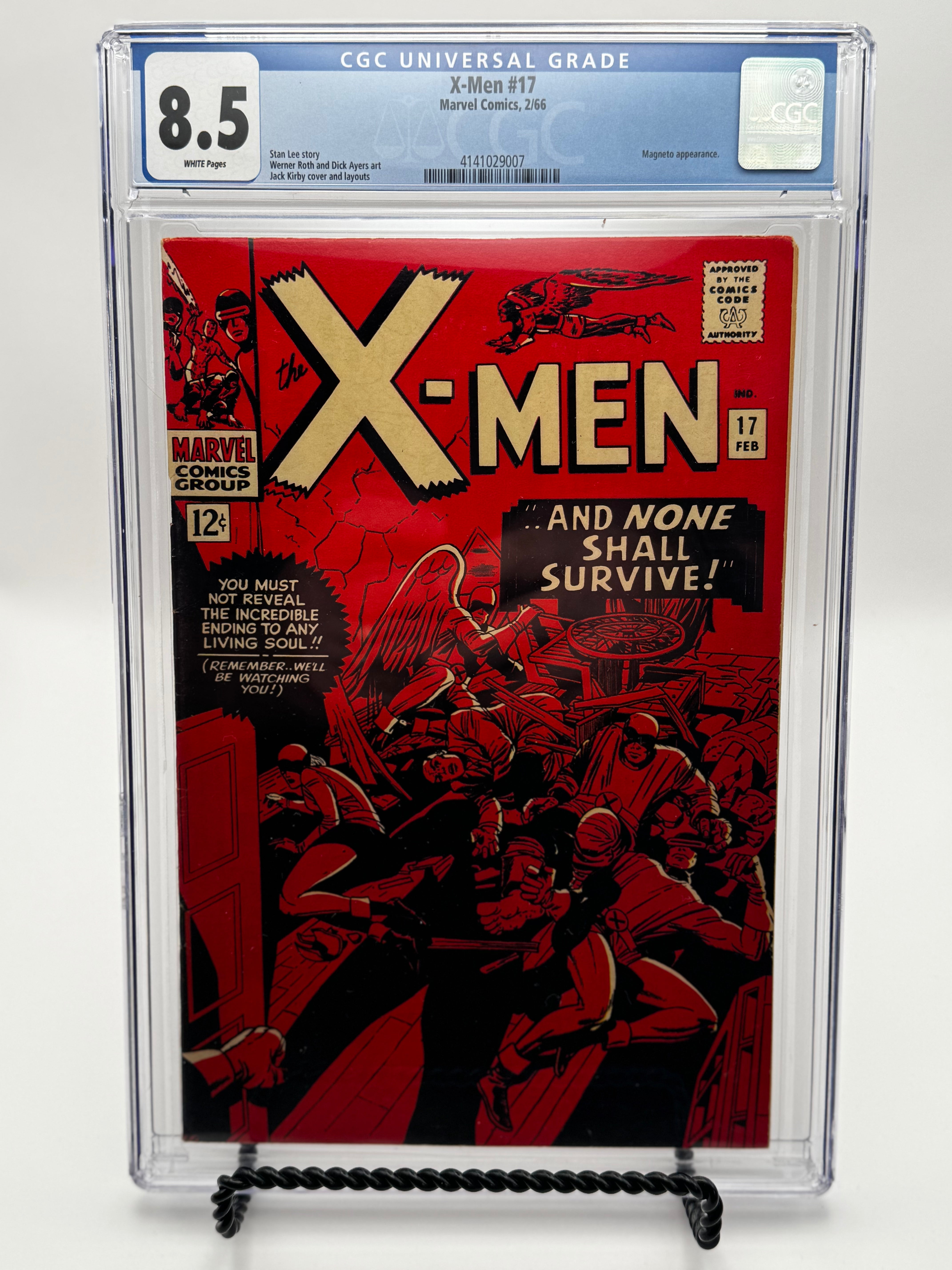 X-Men #17 CGC 8.5 Blue Label 1966 [IN STOCK] Main image
