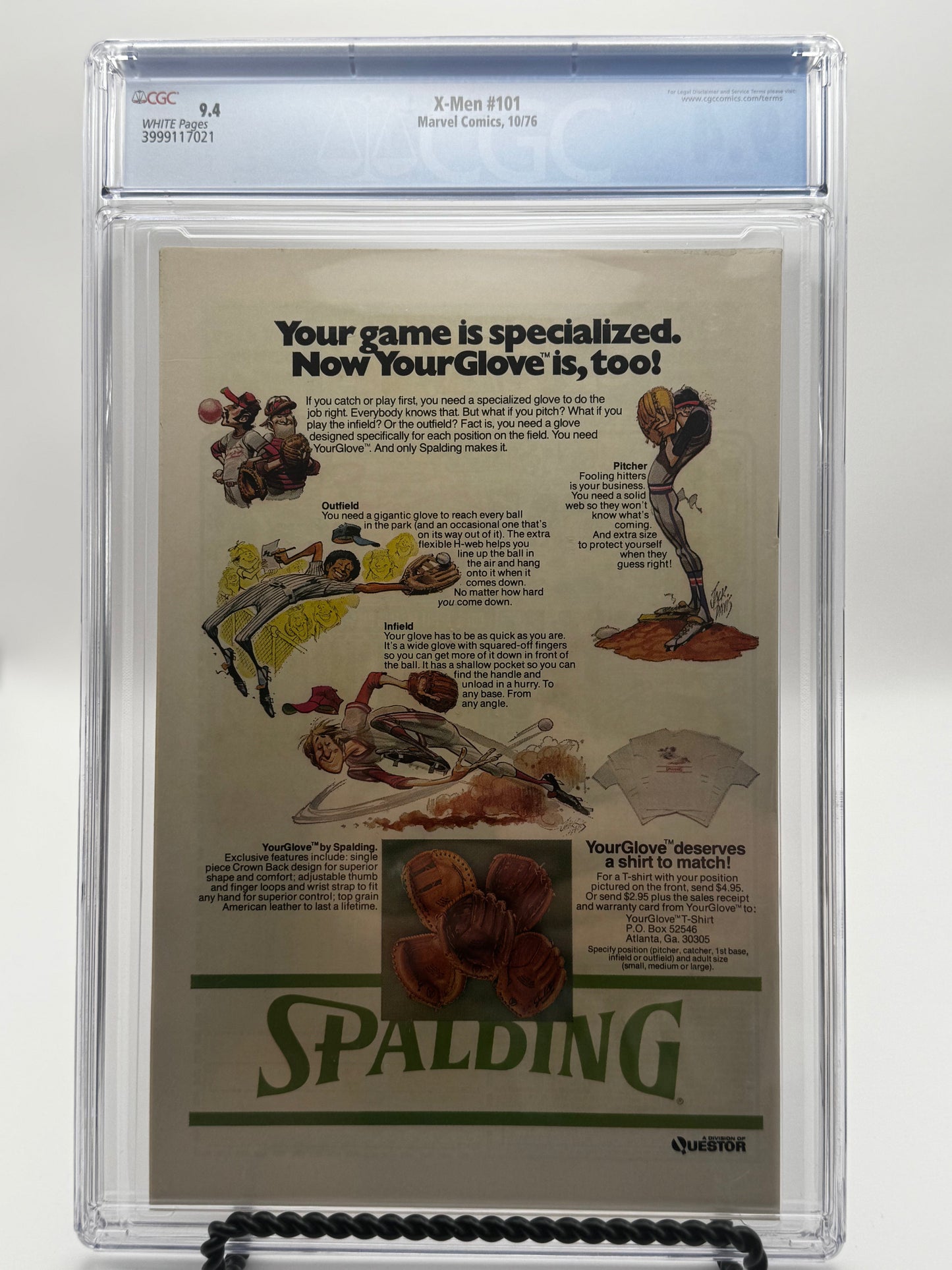 X-Men #101 CGC 9.4 Blue Label 1976 [IN STOCK]