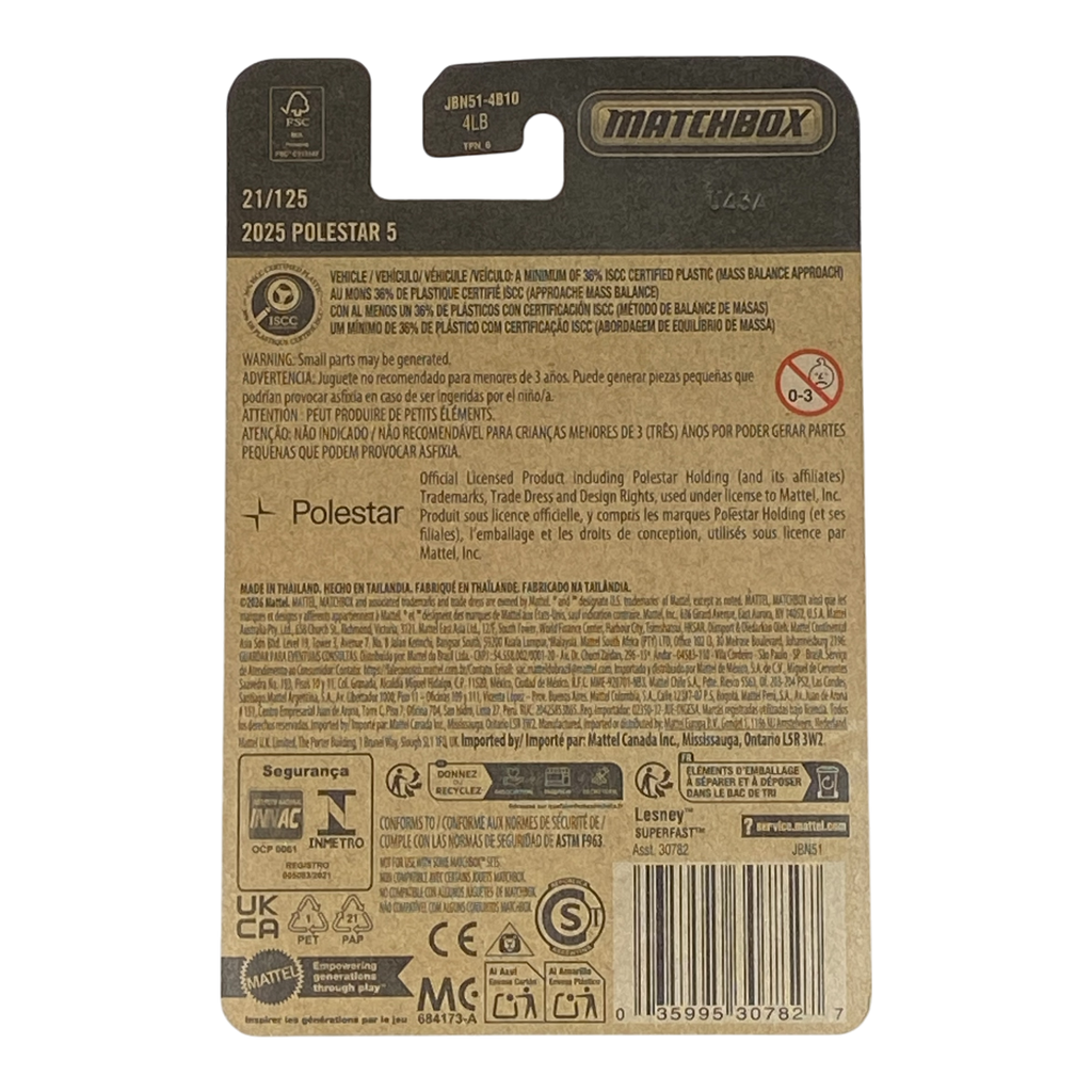 Matchbox 2025 Polestar 5