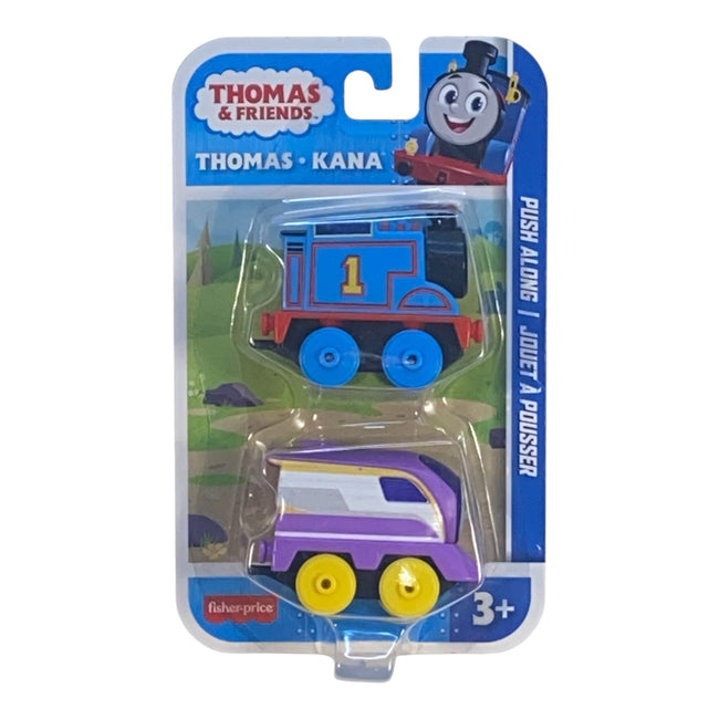 Thomas & Friends - Thomas And Kana - Fisher Price Push Along Trains - Hover Image