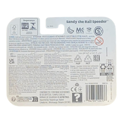 Thomas & Friends Sandy The Rail Speeder Push Along Car