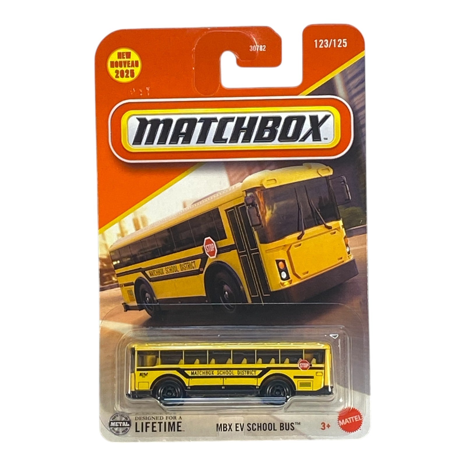 Matchbox MBX EV School Bus - 2025 Matchbox Series 123/125 Main image