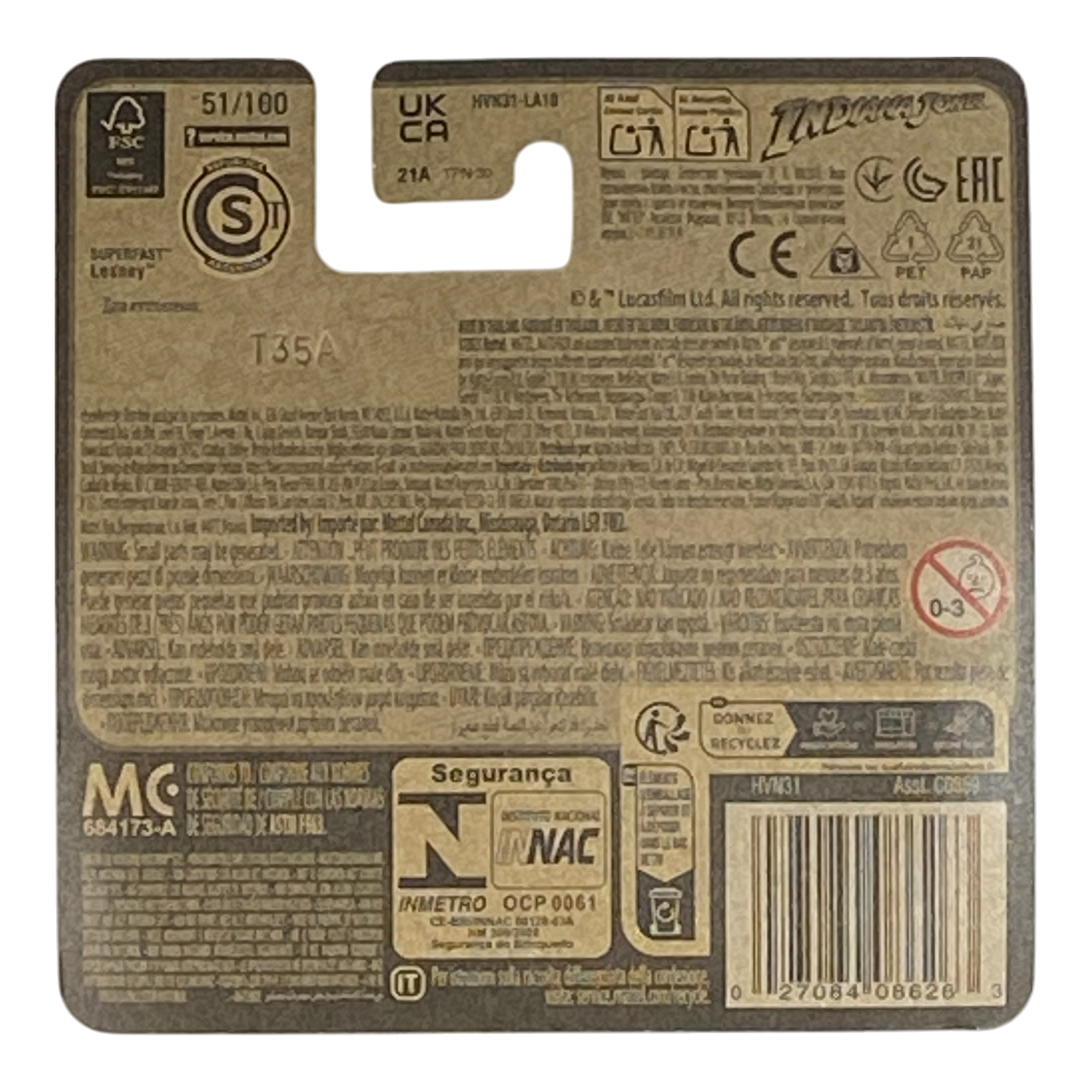 Matchbox MBX Tangiers Tuk Tuk | Indiana Jones Special Edition Secondary image