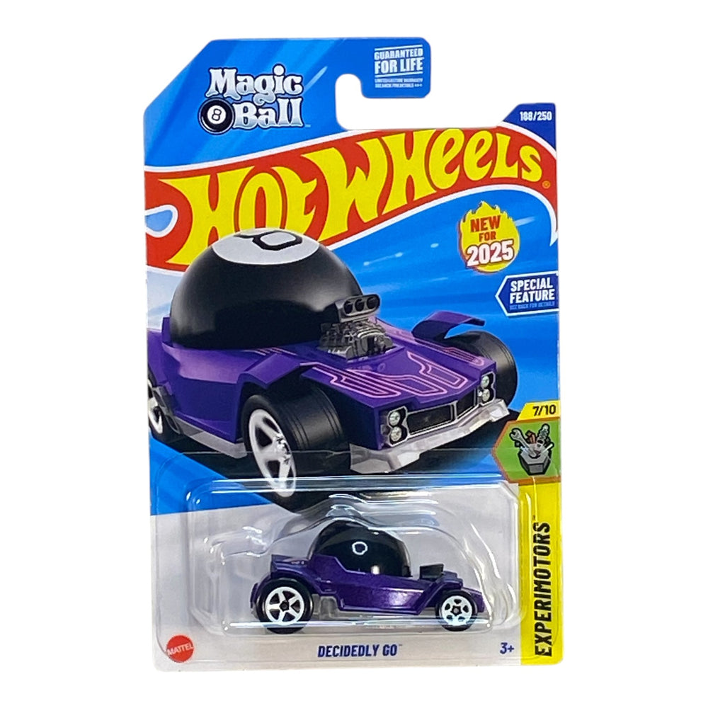 Hot Wheels Decidedly Go Magic 8 Ball - Experimotors Series 7/10 -