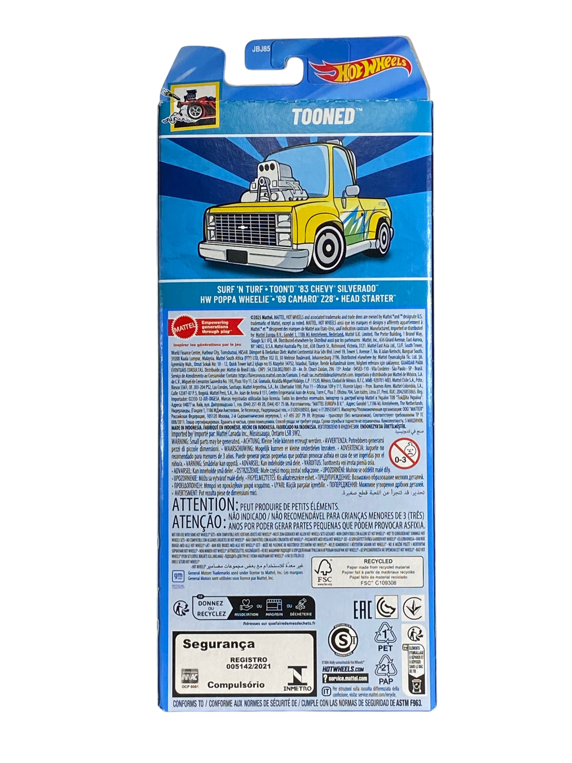 Hot Wheels 5 Pack | Tooned Edition Secondary image