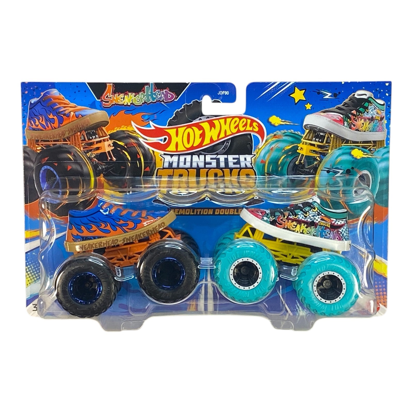 2024 Hot Wheels Monster Trucks Sneakerhead Demolition Doubles Main image