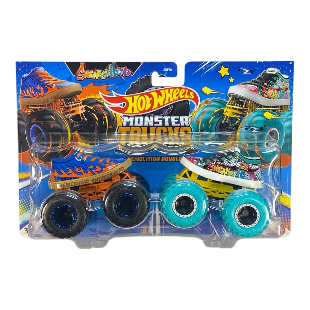 2024 Hot Wheels Monster Trucks Sneakerhead Demolition Doubles -