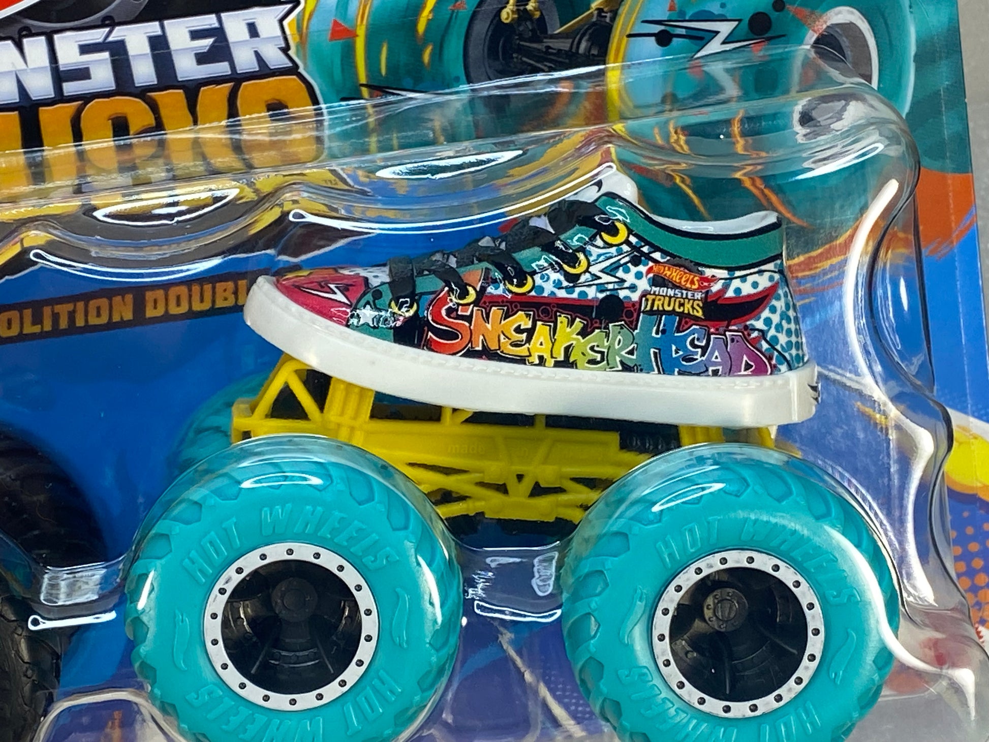2024 Hot Wheels Monster Trucks Sneakerhead Demolition Doubles