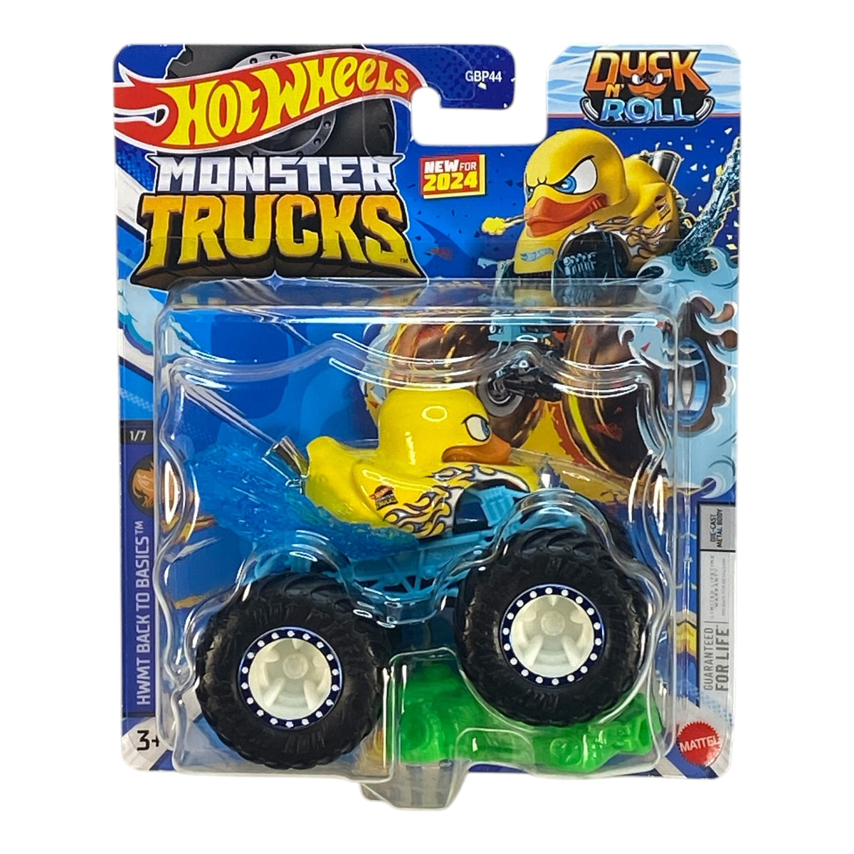 2024 Hot Wheels Monster Trucks 1:64 Scale Duck N' Roll