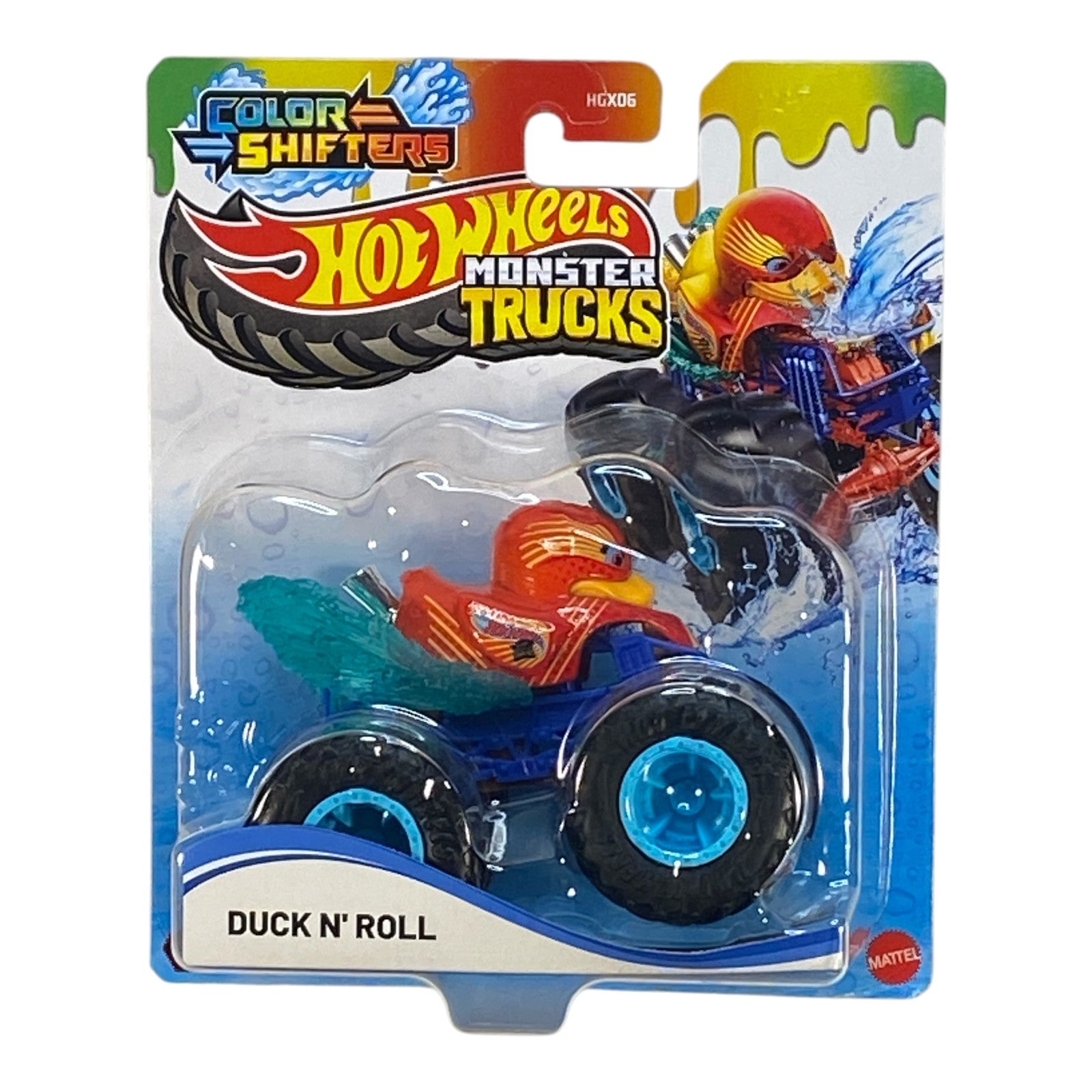 Hot Wheels Monster Trucks Duck N Roll - Color Shifters Series Main image