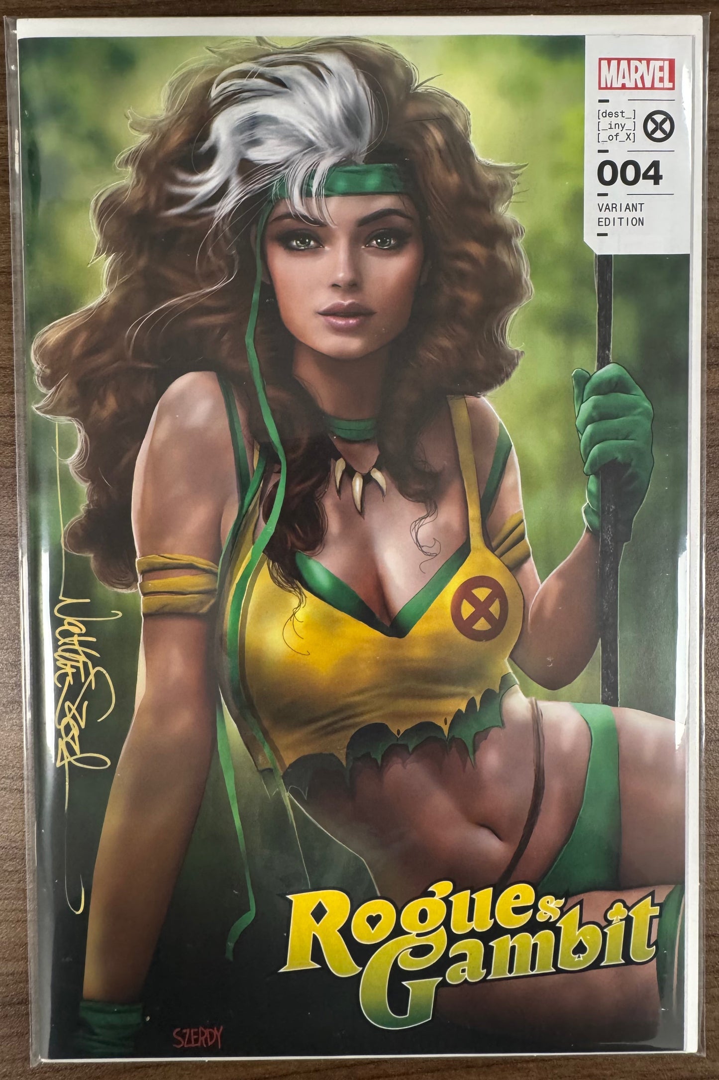 [Signed by Nathan Szerdy] ROGUE & GAMBIT #4  UNKNOWN COMICS NATHAN SZERDY EXCLUSIVE VAR [IN STOCK] - Collectors World Toys
