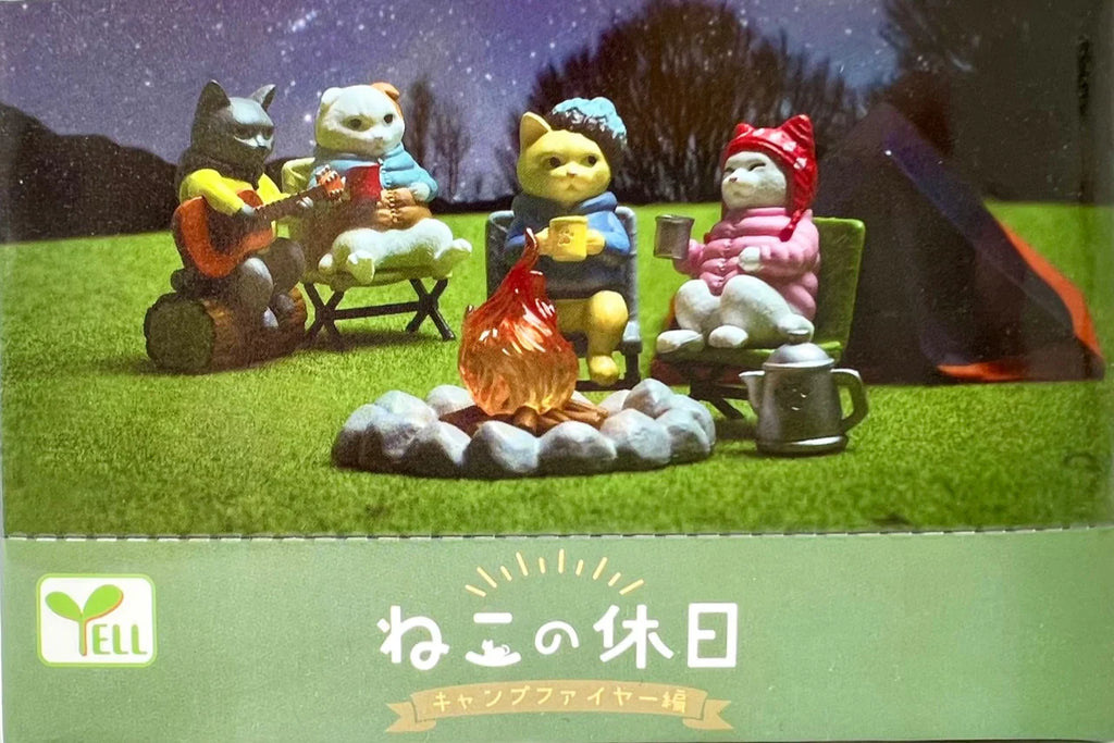 Cat's Day Off - Campfire Part - Blind Box (1 Blind Box) - Collectors World Toys