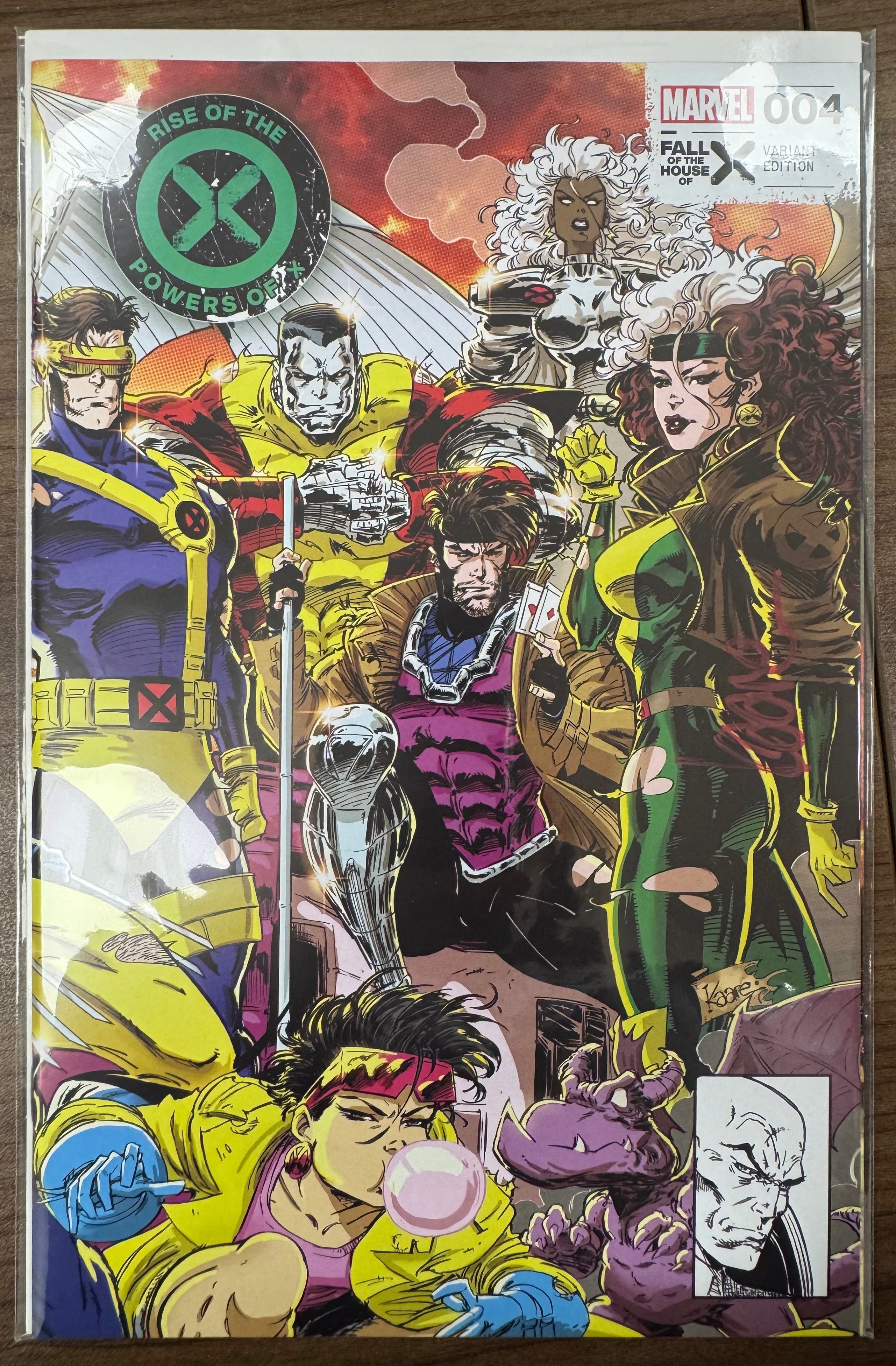 [Signed by Kaare Andrews] RISE OF THE POWERS OF X #4 UNKNOWN COMICS KAARE ANDREWS EXCLUSIVE VAR [FHX] [IN STOCK] - Collectors World Toys Main image